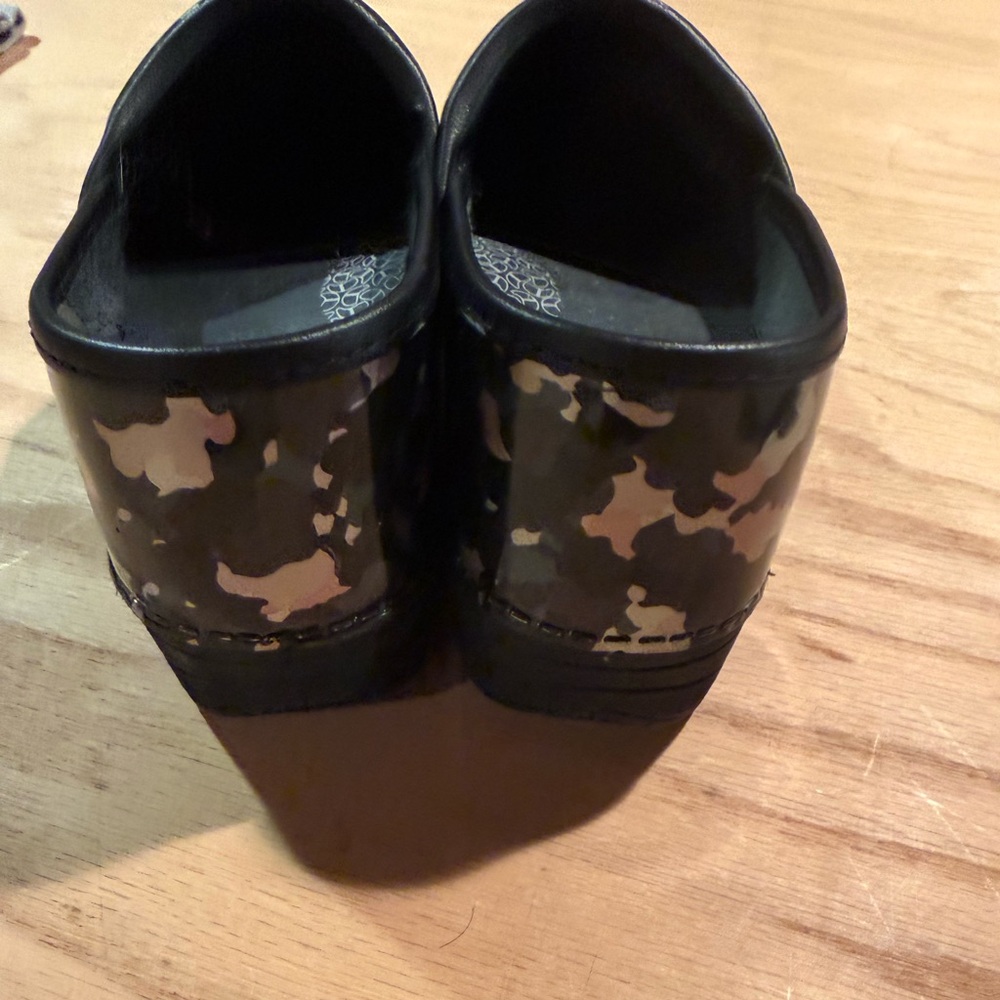 Dansko Camo Patterned Clogs - Picture 2 of 4